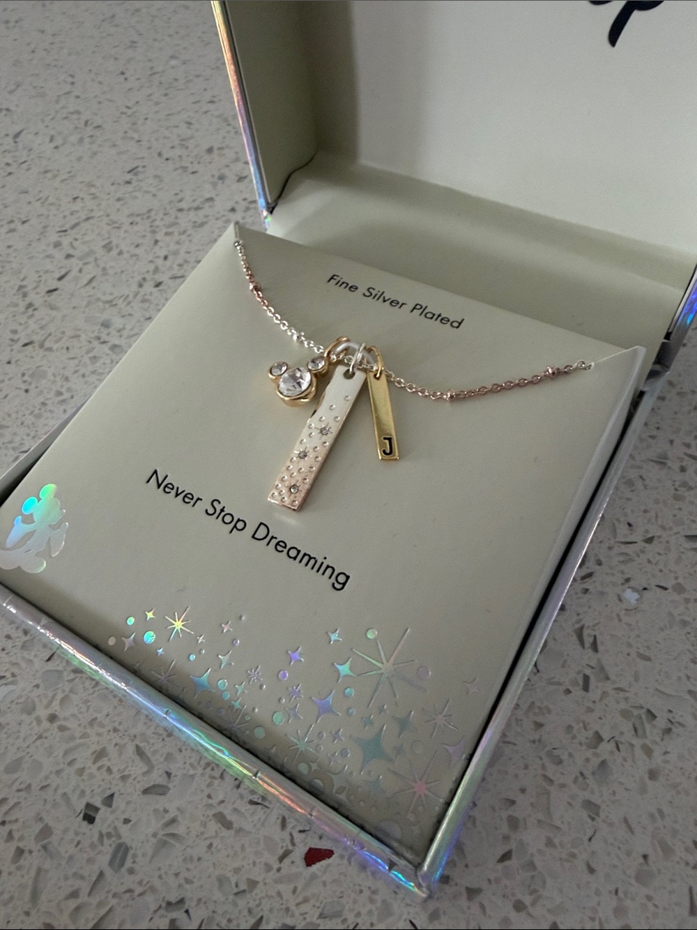 Disney Crystal Charm Necklace - Picture 3 of 7
